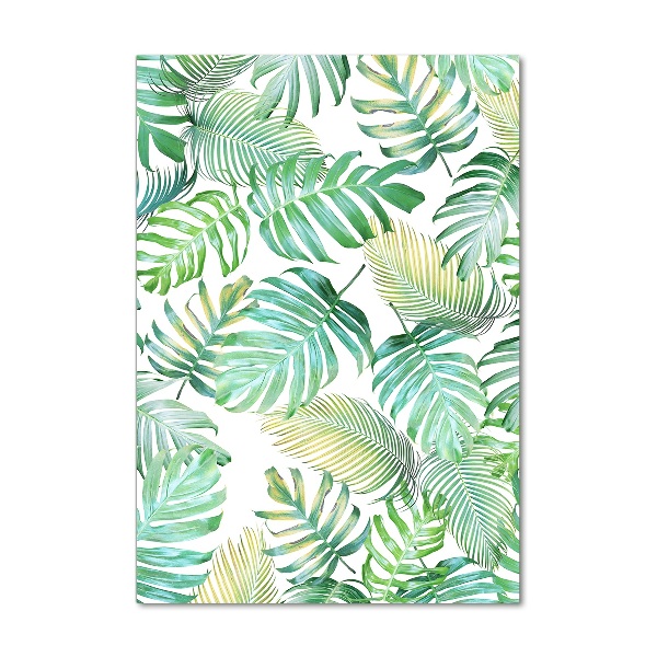 Print on acrylic Tropical leaves