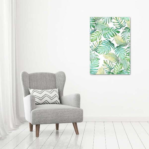 Print on acrylic Tropical leaves