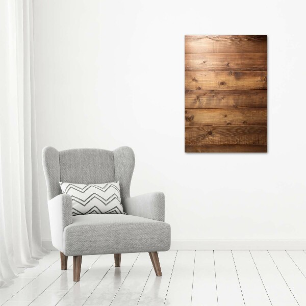 Print on acrylic Wooden background