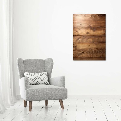 Print on acrylic Wooden background