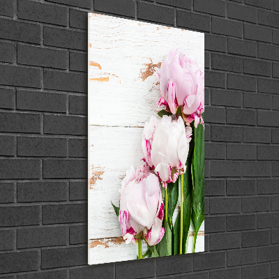 Wall art acrylic Peony