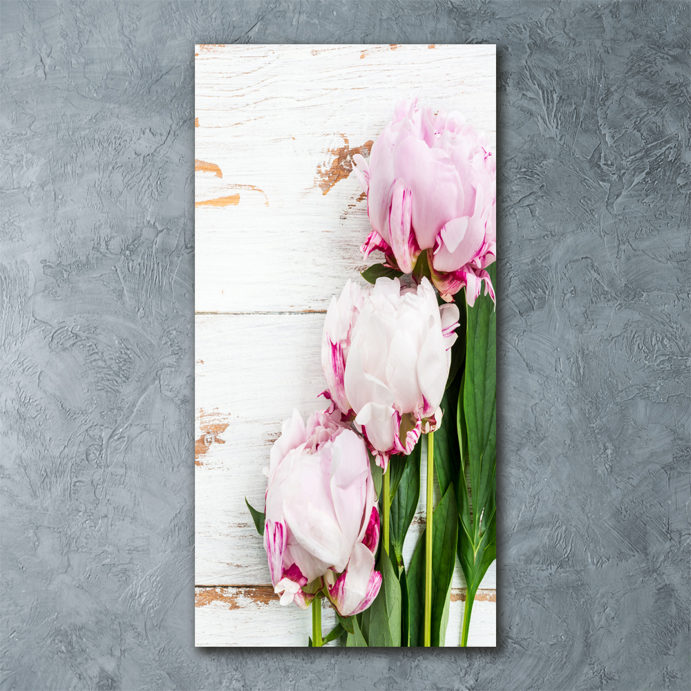 Wall art acrylic Peony