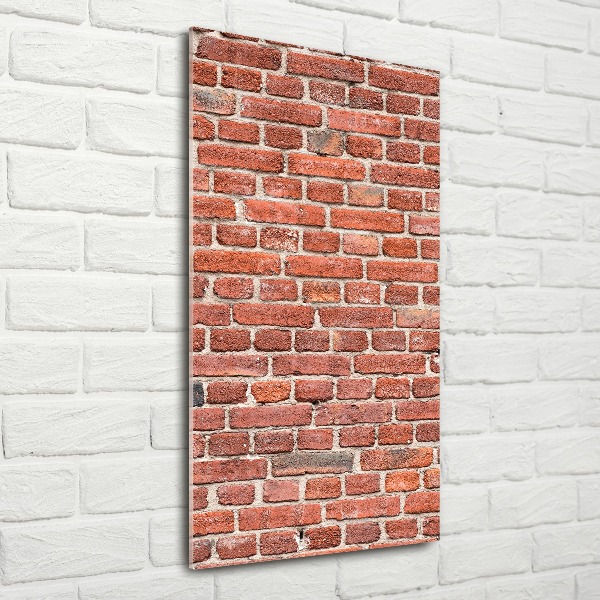 Acrylic print Brick wall