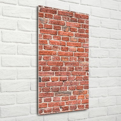 Acrylic print Brick wall