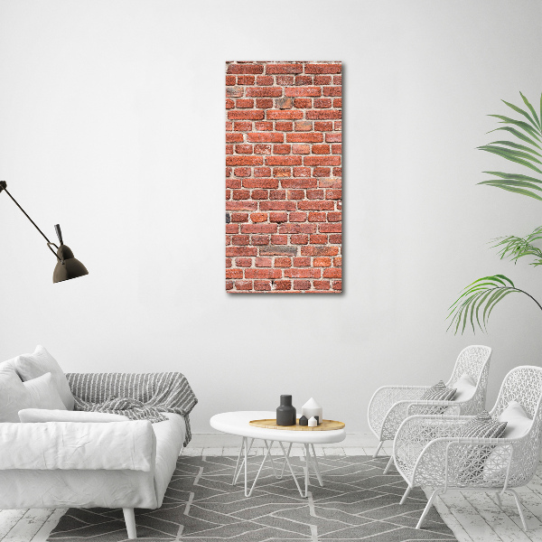 Acrylic print Brick wall