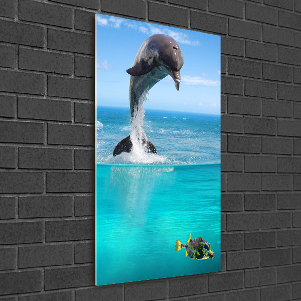 Acrylic wall art Underwater world