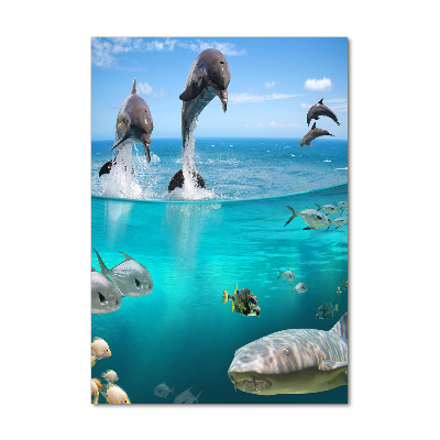 Acrylic wall art Underwater world