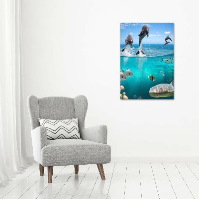 Acrylic wall art Underwater world