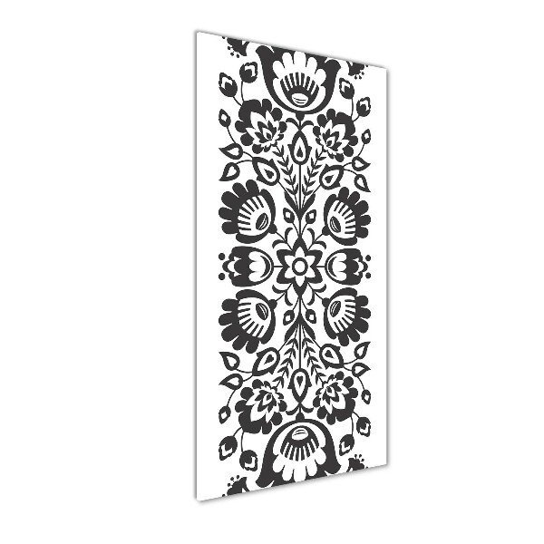 Acrylic wall art Folk pattern