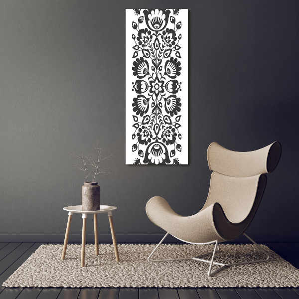 Acrylic wall art Folk pattern