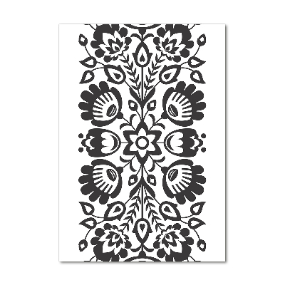 Acrylic wall art Folk pattern