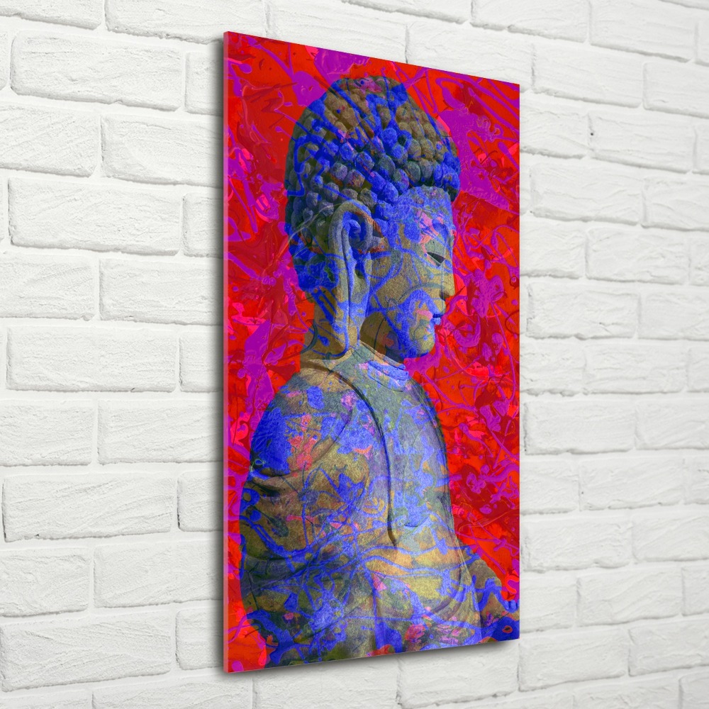 Print on acrylic Buddha abstraction