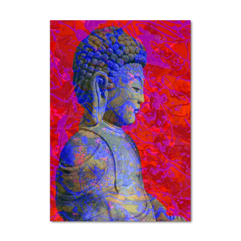 Print on acrylic Buddha abstraction