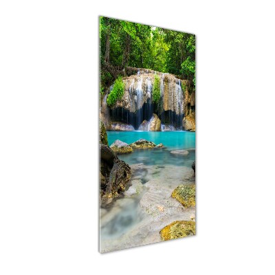 Wall art acrylic Waterfall in the jungle