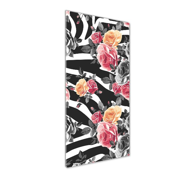 Print on acrylic Zebra roses