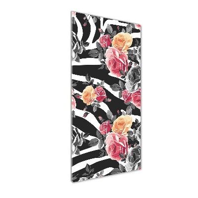 Print on acrylic Zebra roses