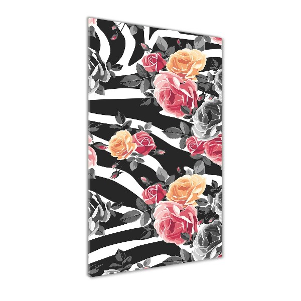 Print on acrylic Zebra roses