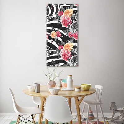 Print on acrylic Zebra roses