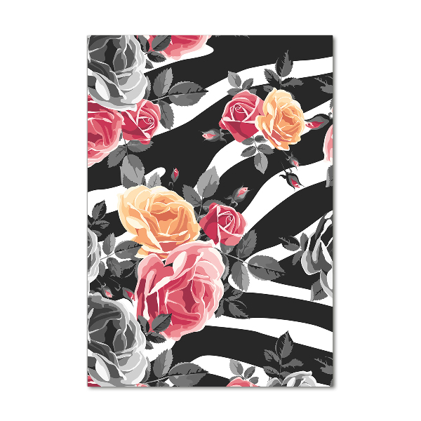 Print on acrylic Zebra roses