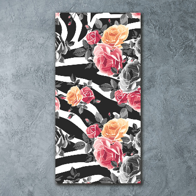 Print on acrylic Zebra roses