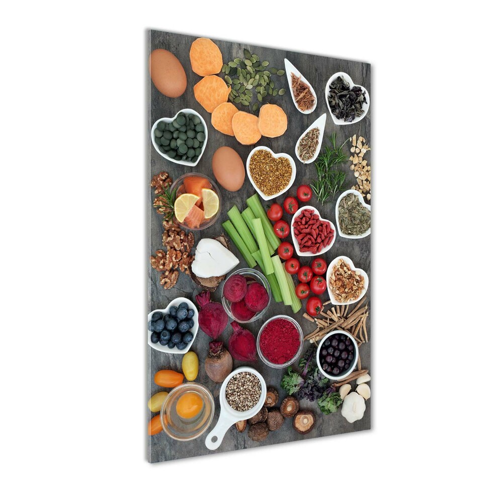 Print on acrylic Healthy food