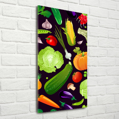 Print on acrylic Vegetables