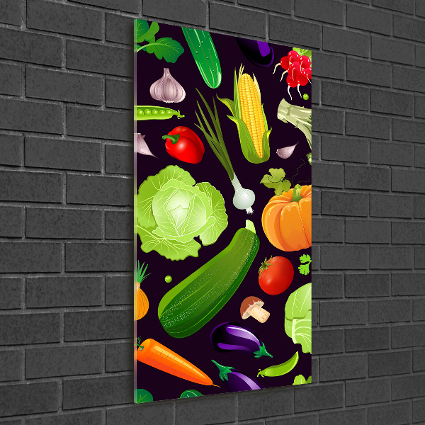 Print on acrylic Vegetables