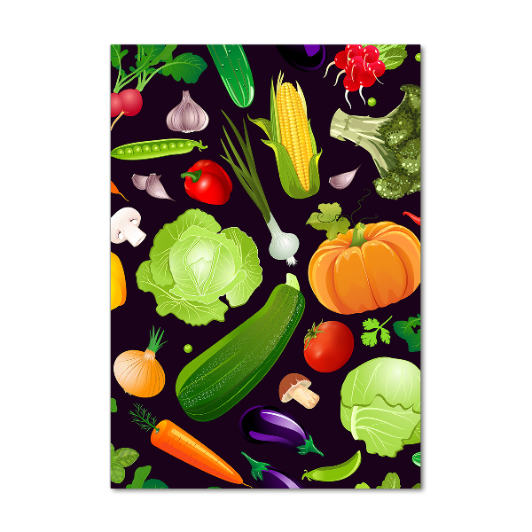 Print on acrylic Vegetables