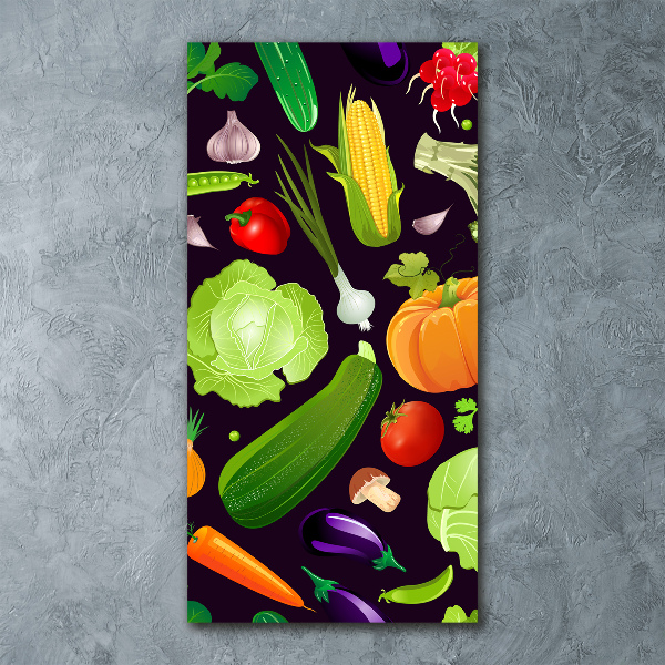 Print on acrylic Vegetables