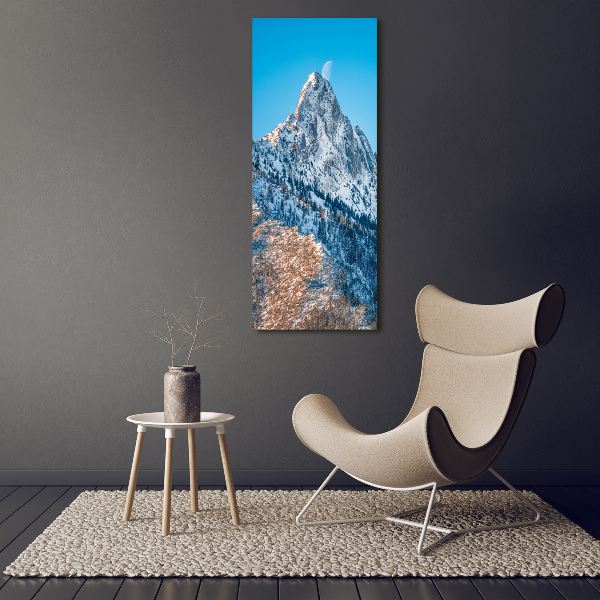 Acrylic wall art Giewont Tatry