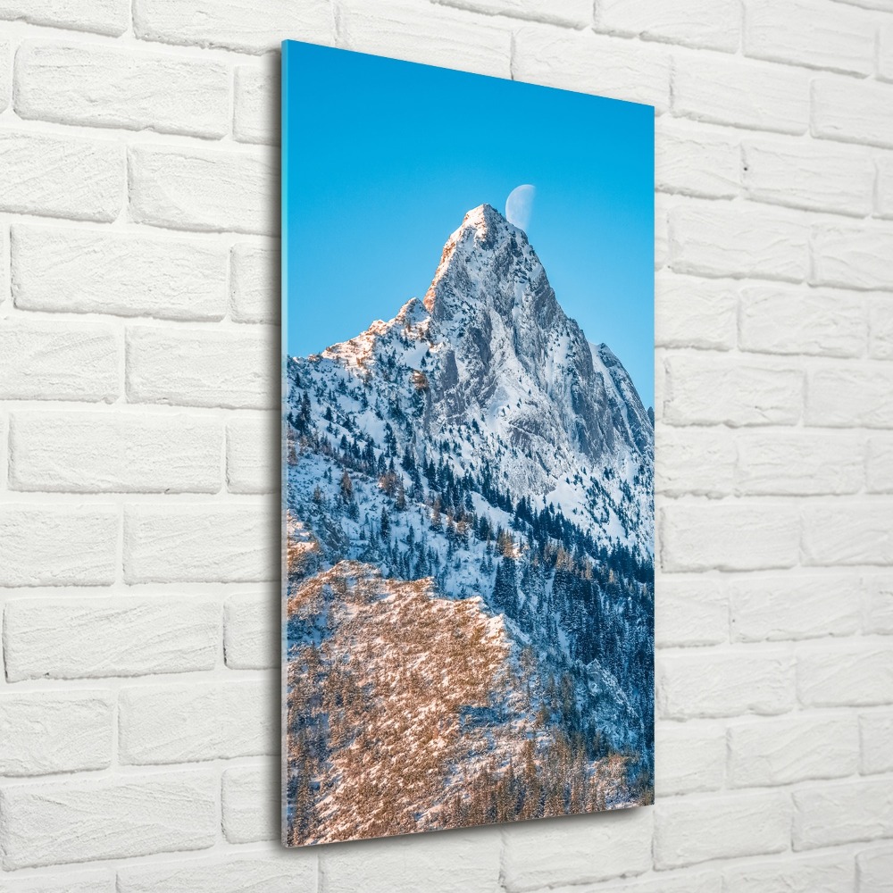 Acrylic wall art Giewont Tatry