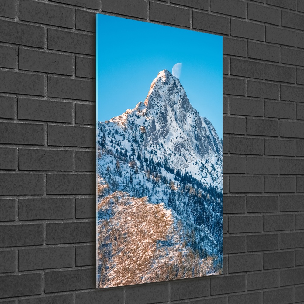 Acrylic wall art Giewont Tatry