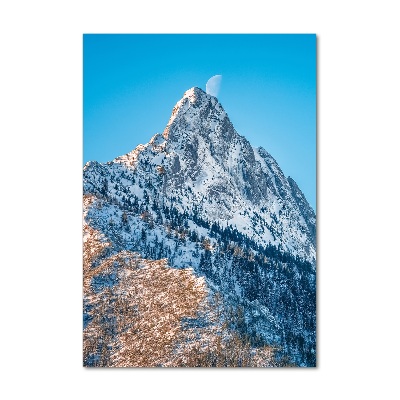 Acrylic wall art Giewont Tatry