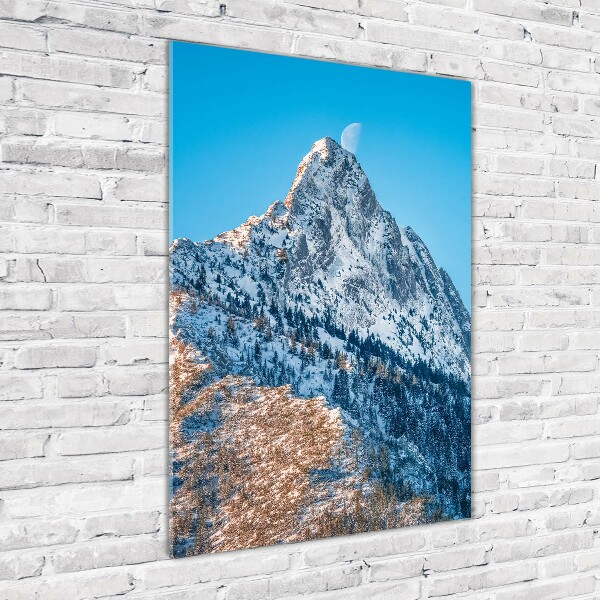 Acrylic wall art Giewont Tatry