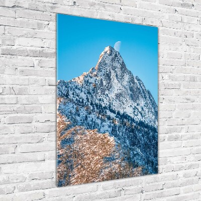 Acrylic wall art Giewont Tatry