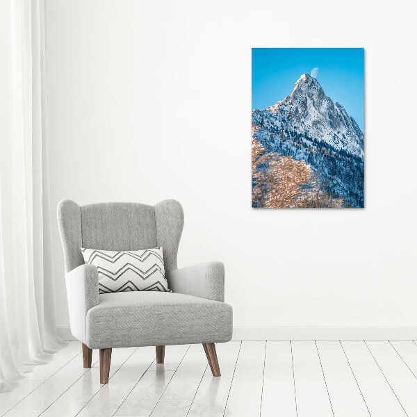 Acrylic wall art Giewont Tatry