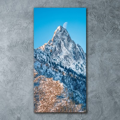 Acrylic wall art Giewont Tatry