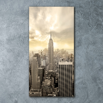 Acrylic print Manhattan New York