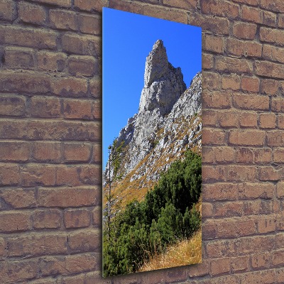 Wall art acrylic Little Giewont Tatry