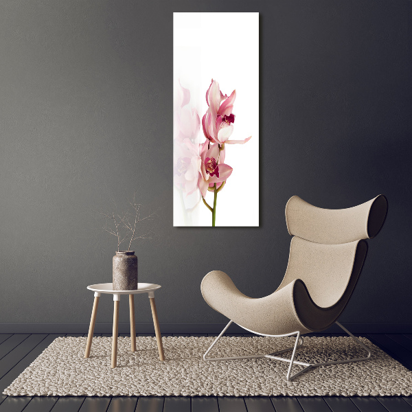 Print on acrylic Pink orchid