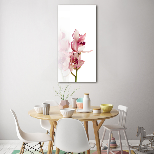 Print on acrylic Pink orchid