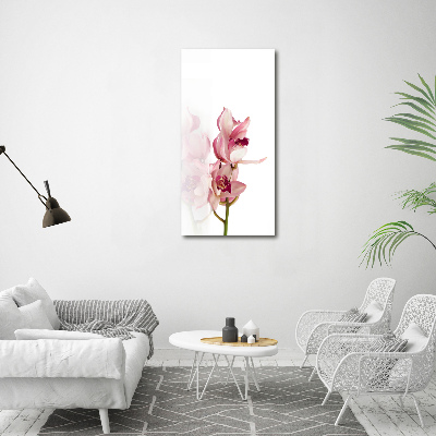 Print on acrylic Pink orchid