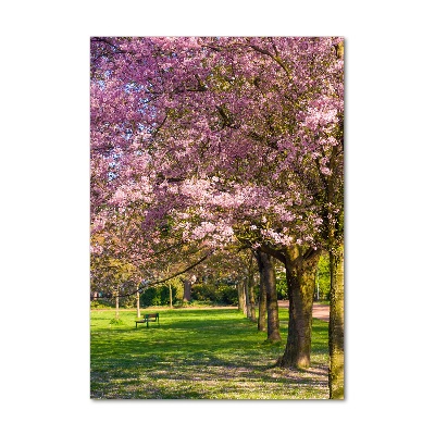 Acrylic wall art Cherry trees