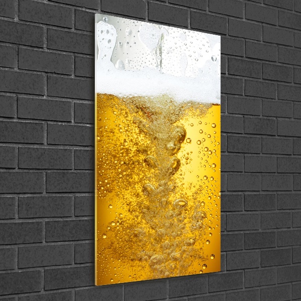 Print on acrylic Beer