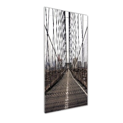 Print on acrylic glass Brookli�ski bridge