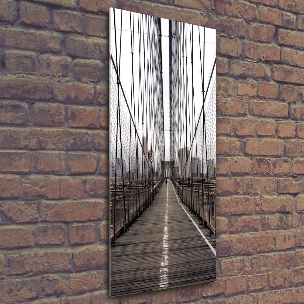 Print on acrylic glass Brookli�ski bridge