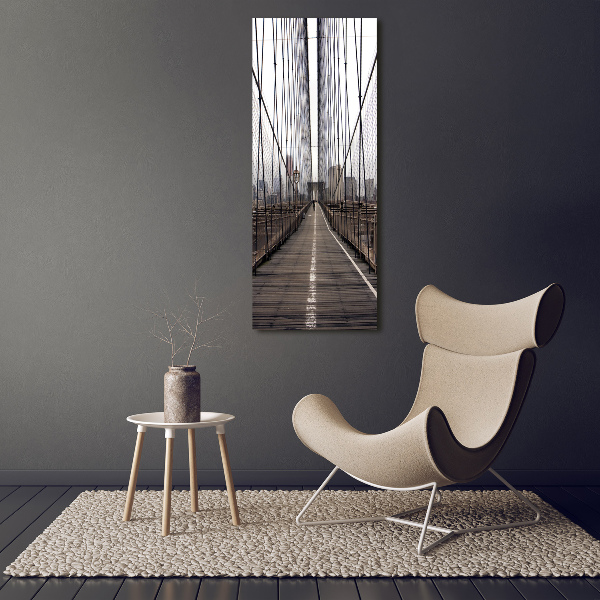 Print on acrylic glass Brookli�ski bridge