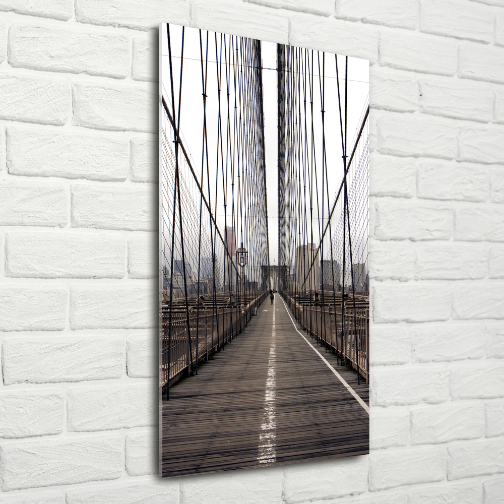 Print on acrylic glass Brookli�ski bridge