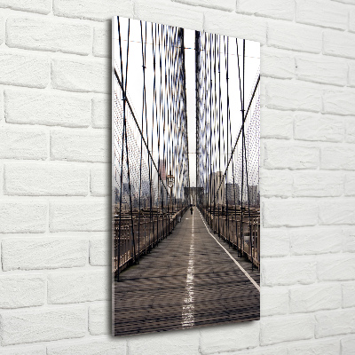 Print on acrylic glass Brookli�ski bridge