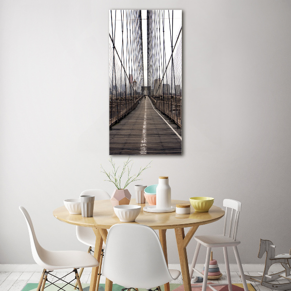 Print on acrylic glass Brookli�ski bridge